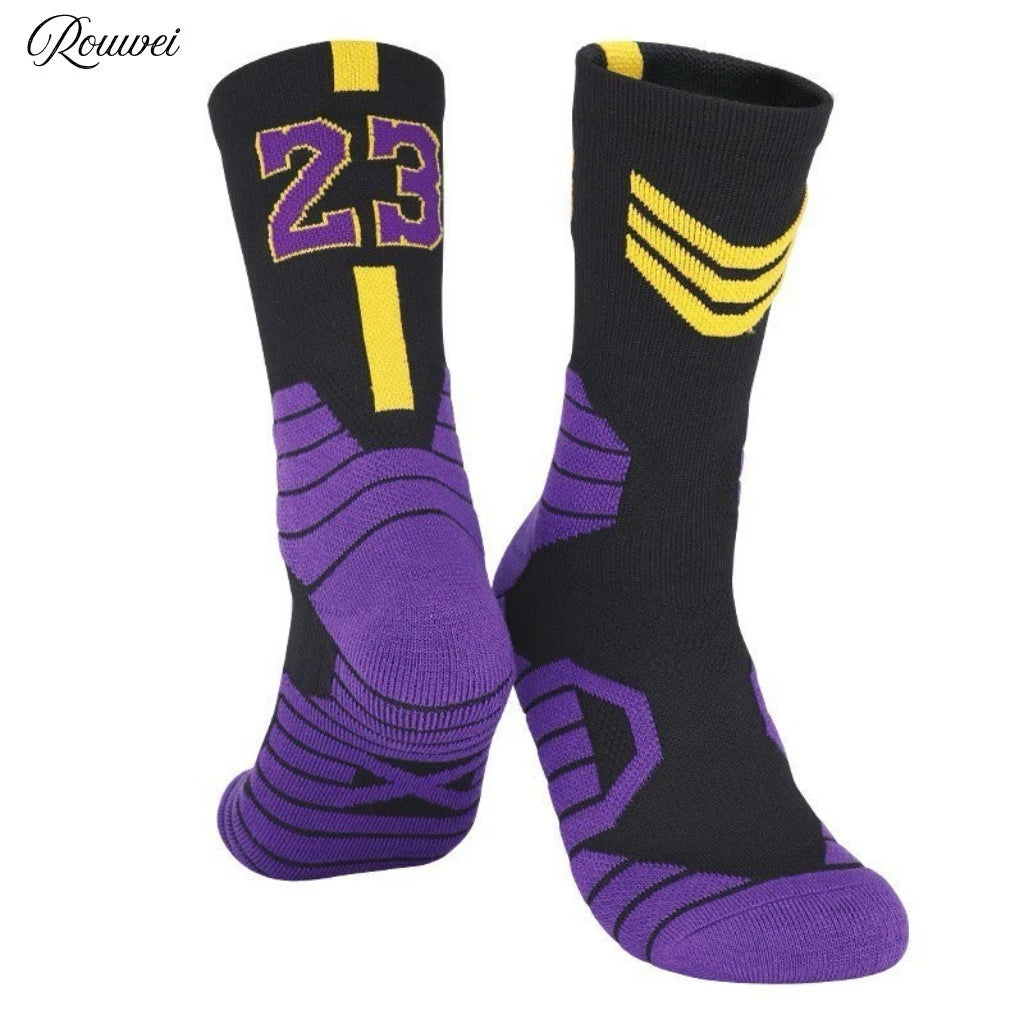 Kids Basketball Socks #23
