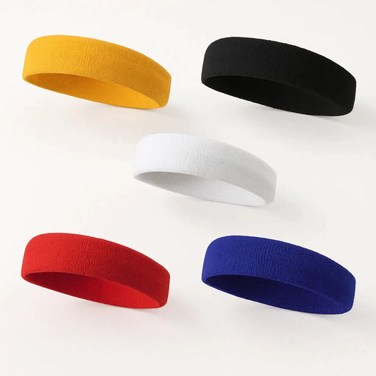 Fashion Sports Plain Headband Sweatband